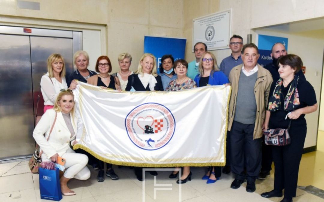 Postavljanje Spomen ploče U KBC-u Rijeka – 14. listopada 2022.g.