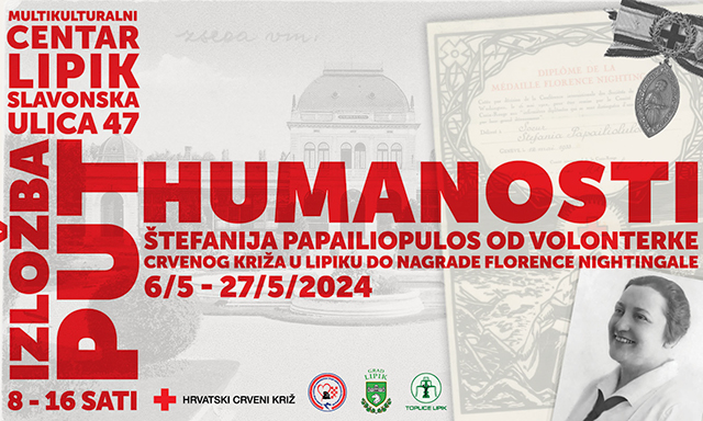Obilježavanje Međunarodnog dana sestrinstva u Lipiku  PUT HUMANOSTI – Štefanije Papailiopulos – Od volonterke Crvenog križa u Lipiku do  nagrade Florence Nightingale